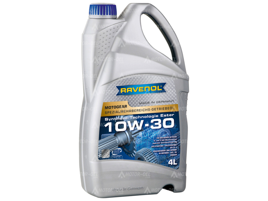 RAVENOL Motogear SAE 10W-30 GL-4  4 Ltr.