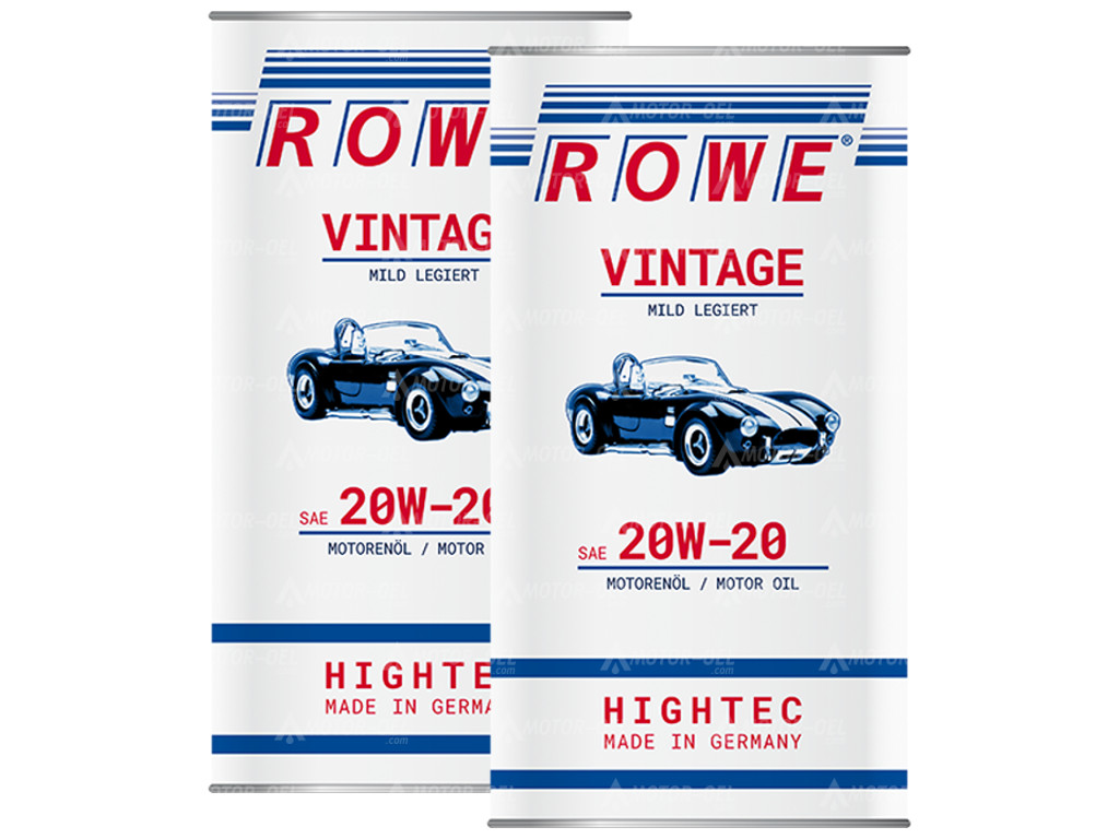 ROWE HIGHTEC VINTAGE SAE 20W-20 MILD LEGIERT, 10 Liter (2x5L), 20223