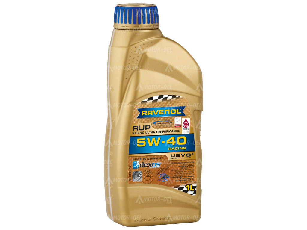RAVENOL RUP Racing Ultra Performance SAE 5W-40, 1 Liter, 1141091 RAVENOL RUP Racing Ultra Performance SAE 5W-40, 9 Liter (5L+4L), 1141091